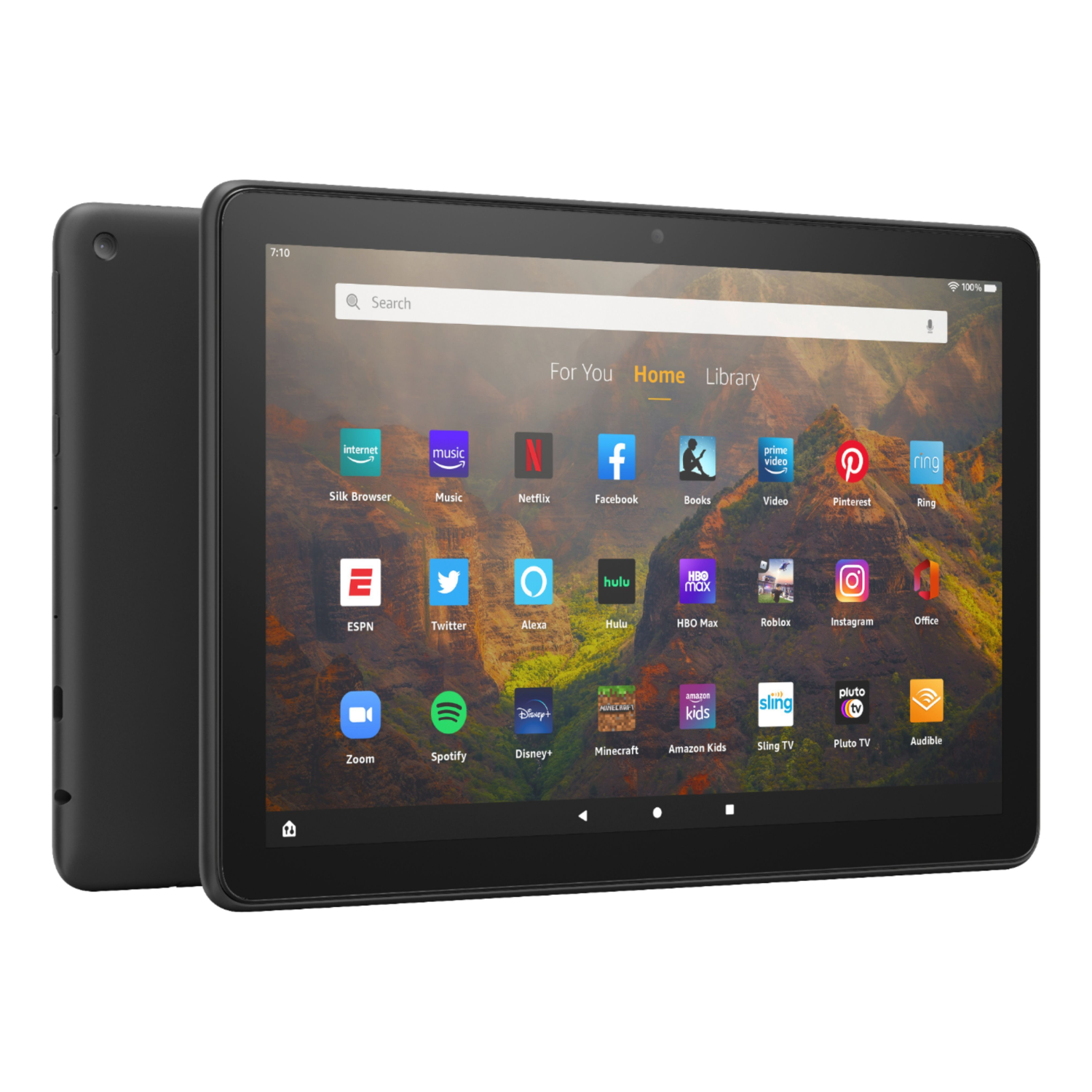 Amazon Fire HD 10 Tablet (2021 Release) - 32GB, Black - Perfect for Streaming, Reading & Browsing at Home or On-The-Go