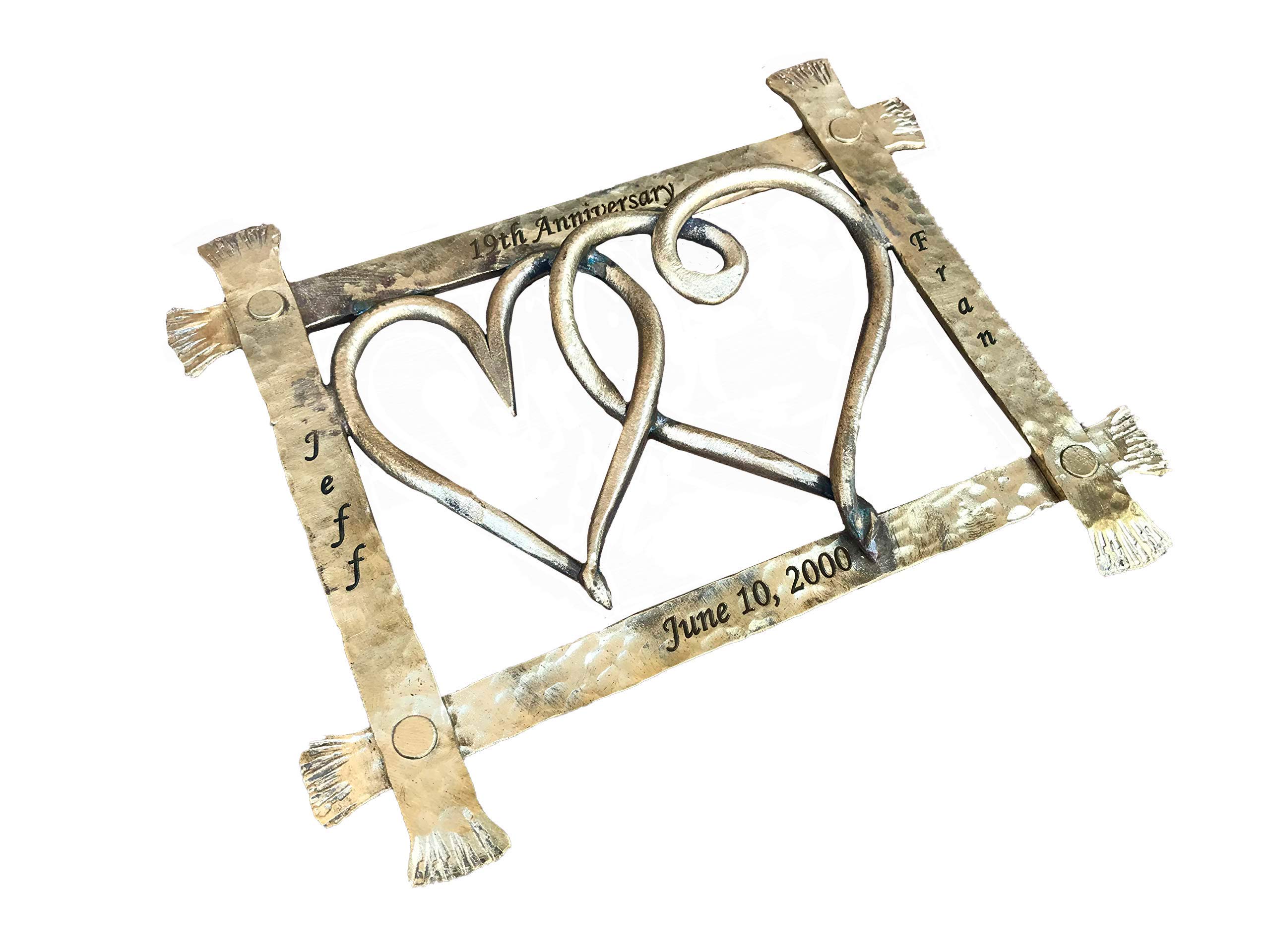 19th Anniversary Bronze Gift for Women - Elegant & Timeless Keepsake - Perfect for Romantic Celebrations, Wedding Anniversaries & Special Occasions