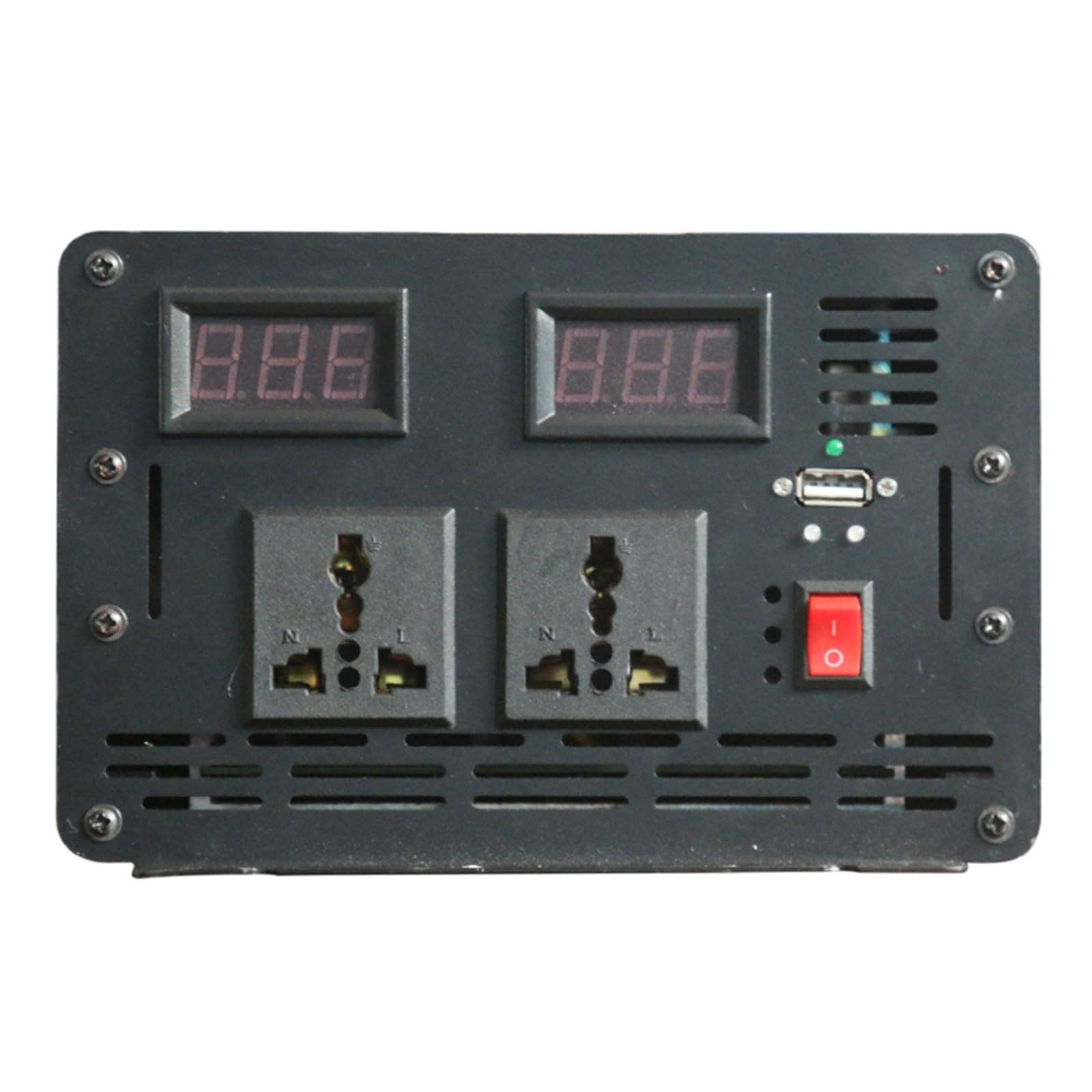 **MAAFRI 3000W Pure Sine Wave UPS Battery Backup - 24V/220V Uninterruptible Power Supply with LED Display & Charging Function - Ideal for Home, Office, and Electronics Protection**