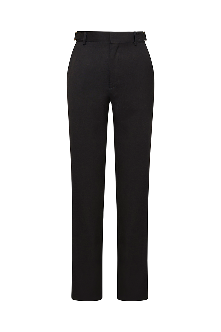 Severine Wool Blend Tailored Pants for Women - Comfortable Office & Business Formal Trousers - Perfect for Work, Interviews & Professional Occasions