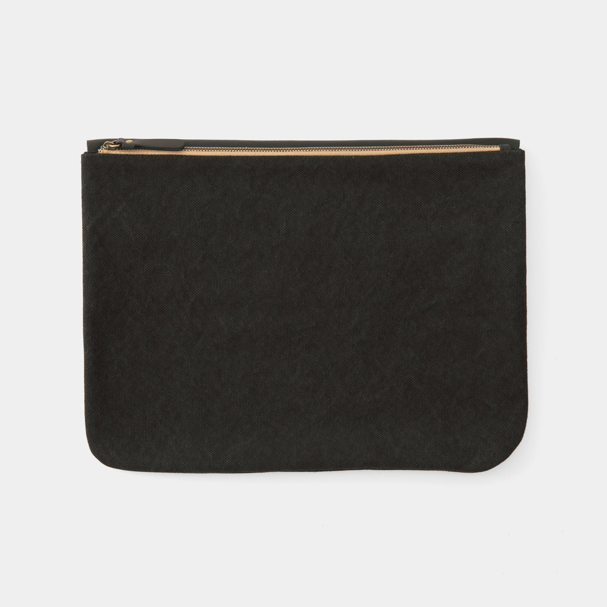 Premium TRAVELER'S COMPANY Canvas Pouch - Large Size in Black | Durable Travel Organizer for Passport, Wallet & Accessories | Perfect for Business Trips & Daily Commute