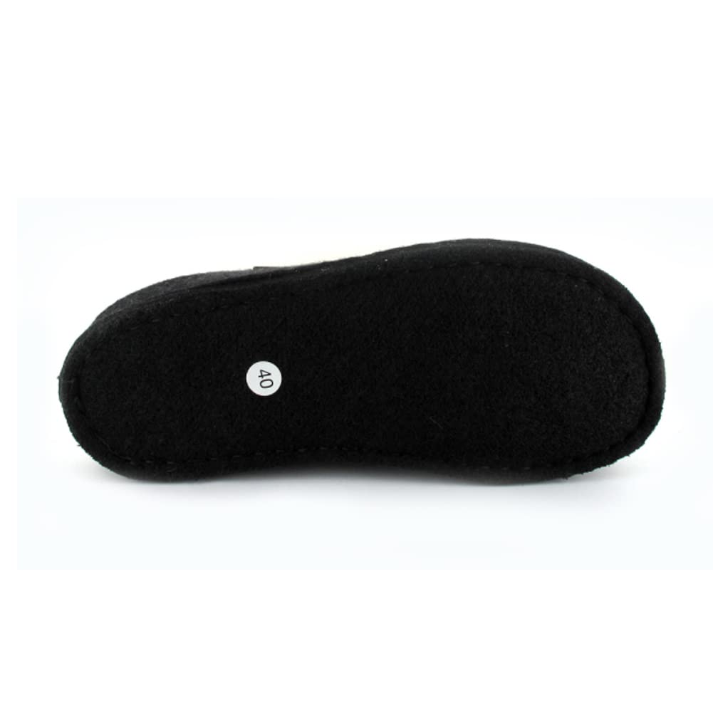 HAFLINGER Unisex Soft Felt Slippers for Home Comfort
