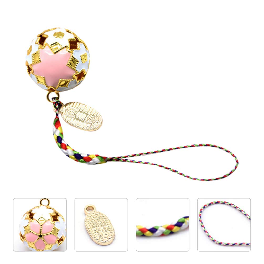 VOSAREA DIY Phone Pendant - Adorable Decorative Phone Lanyard with Bell, Cute Hanging Ornament for Cellphone Accessories | Perfect for DIY Crafts, Gift Giving & Personalizing Your Smartphone