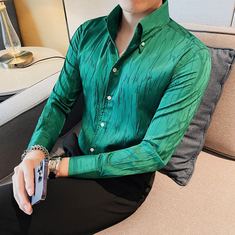 Premium LUXE Long Sleeve Shirt for Men & Women | Soft Comfortable Button Down Shirt | Perfect for Office, Casual Wear & Date Night Outfits