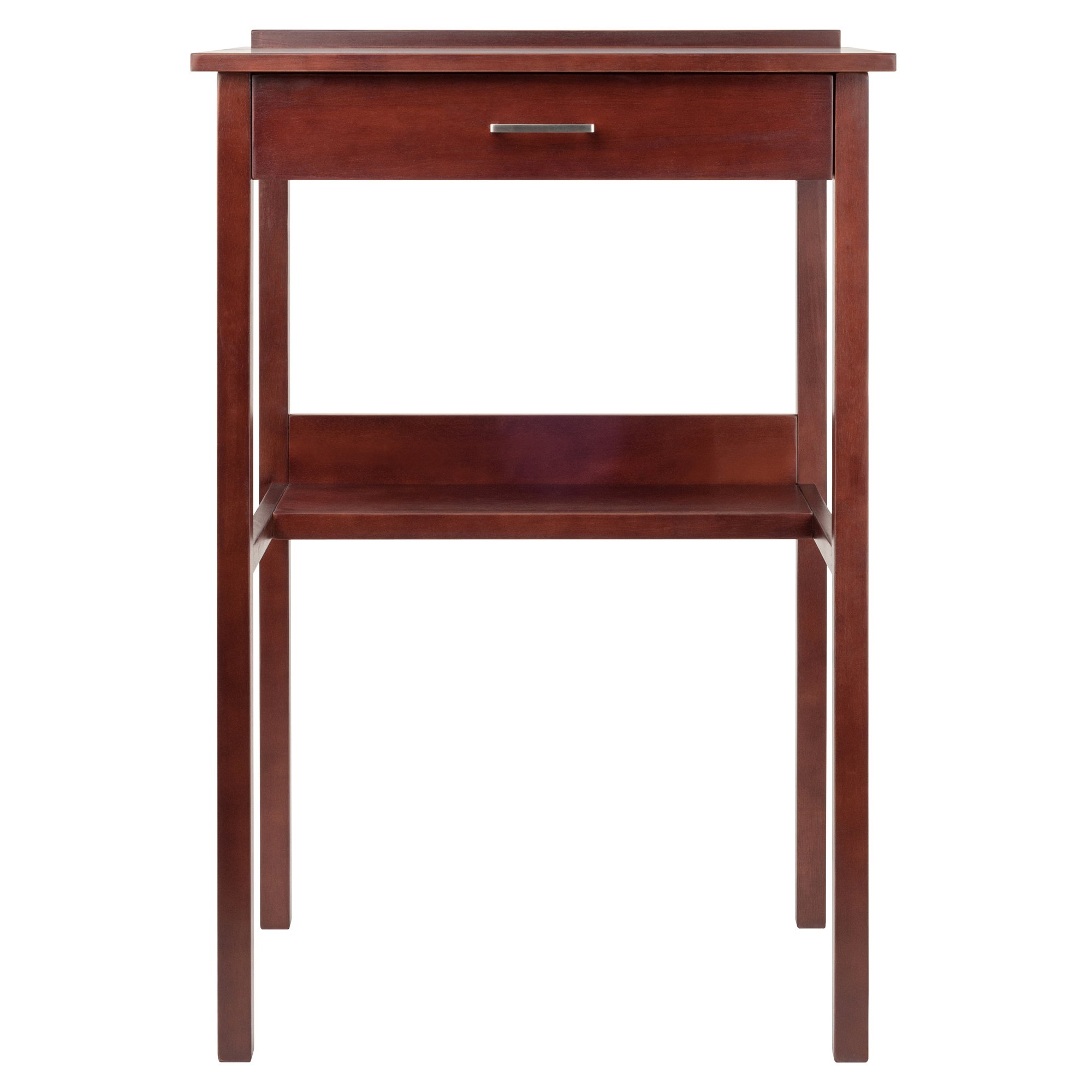 Walnut Winsome Ronald High Desk for Home Office & Study