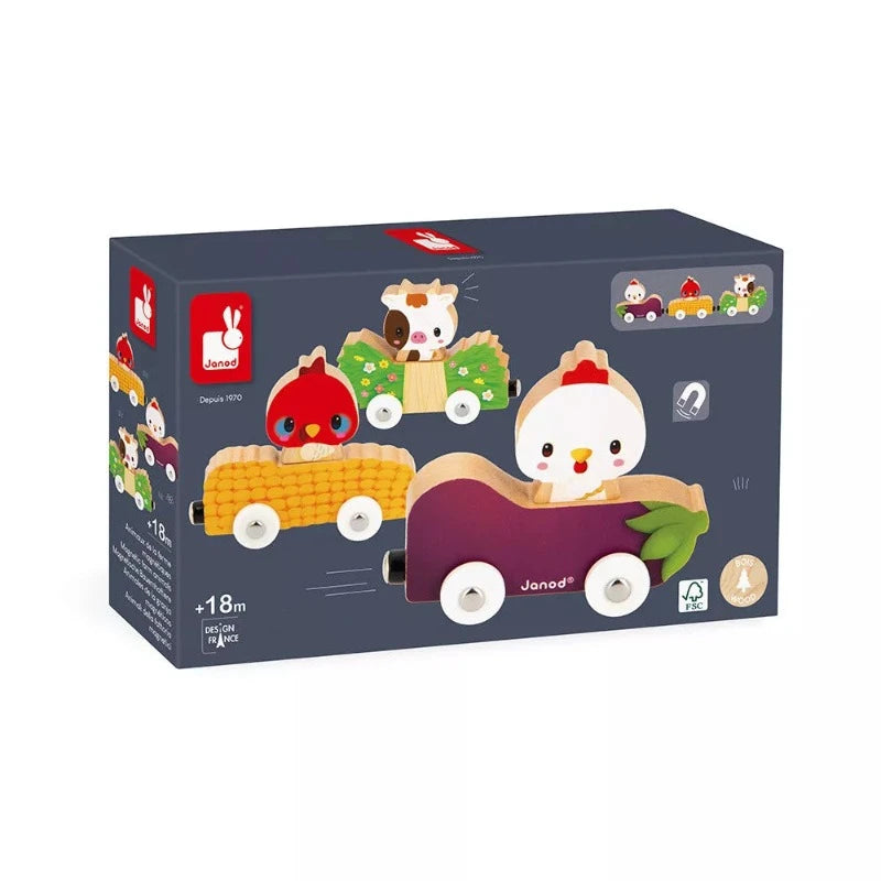 Magnetic Farm Animal Toys Set for Kids - Educational STEM Learning Toys for Toddlers - Perfect for Preschool Classroom, Birthday Gifts & Farm-Themed Playtime