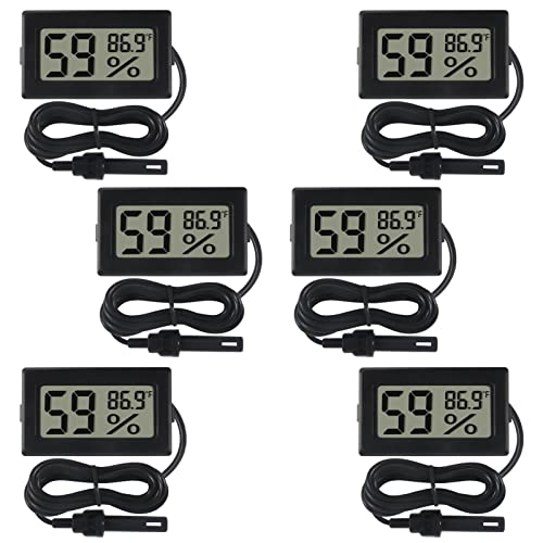 6PCS Black
