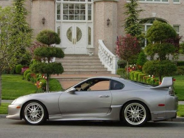 1993-1998 Toyota Supra Driver Side Skirt Replacement - OEM Style Left Side Body Kit for MK4 Supra - Perfect for Car Restoration & Performance Upgrades