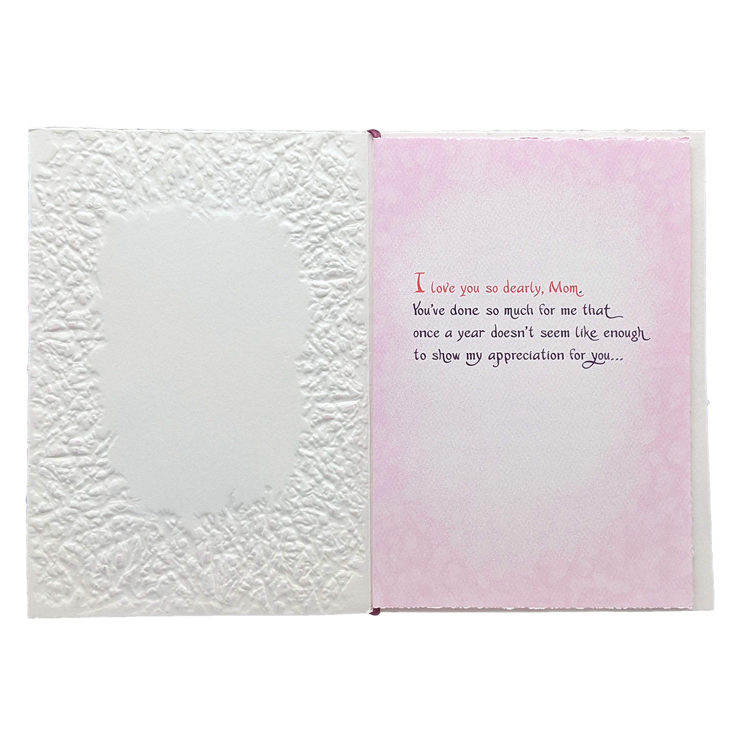 Blue Mountain Arts Birthday Card for Mom - Heartfelt Happy Birthday Greeting with Love | Perfect for Mother's Birthday Celebration & Special Occasions