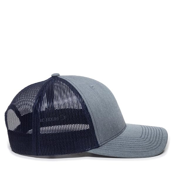 Breathable Mesh Back Baseball Cap for Men - Lightweight Outdoor Sun Hat for Hiking, Running, and Sports