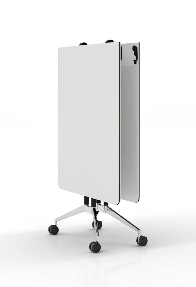 Foldable Edge Table - Space Saving & Portable for Home, Office, Camping & Outdoor Events
