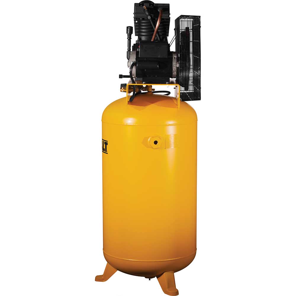 DeWALT DXCMV5048055.1 80 Gallon Stationary Electric Air Compressor - Heavy Duty & Durable for Industrial Workshops, Construction Sites & Auto Repair Shops