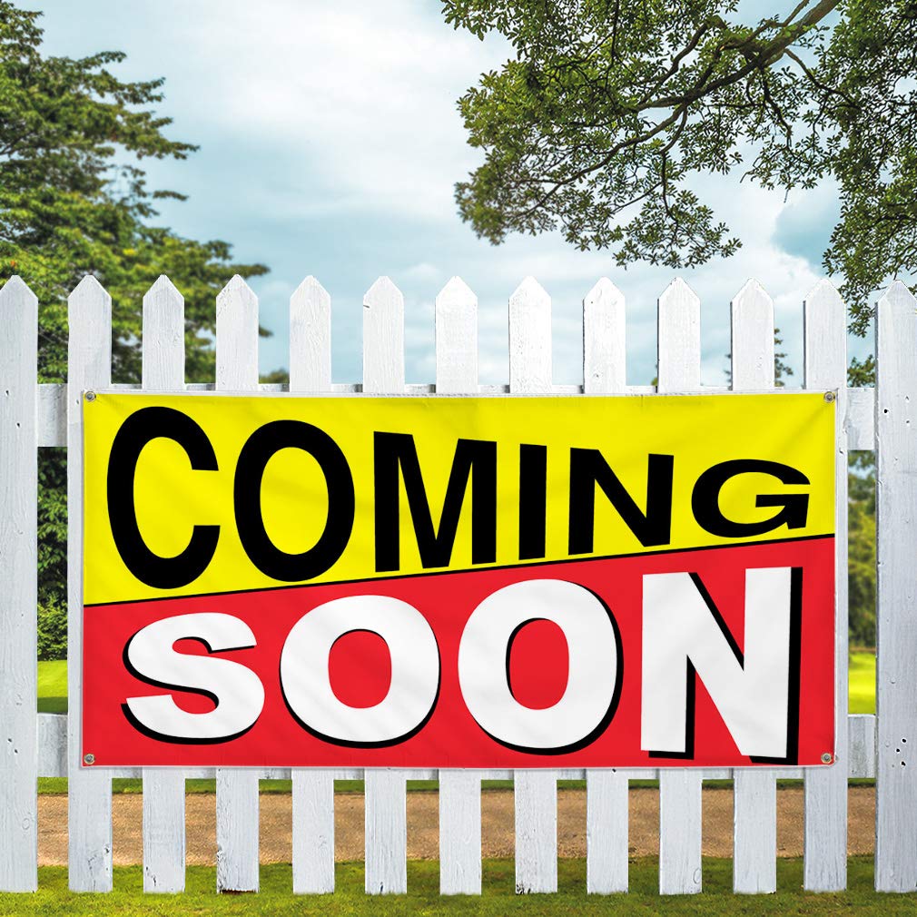 Durable 48x96 Inches Vinyl Banner with 8 Grommets - Weatherproof, Heavy-Duty for Business, Outdoor & Industrial Use - Perfect for Yard Signs, Events & Advertising