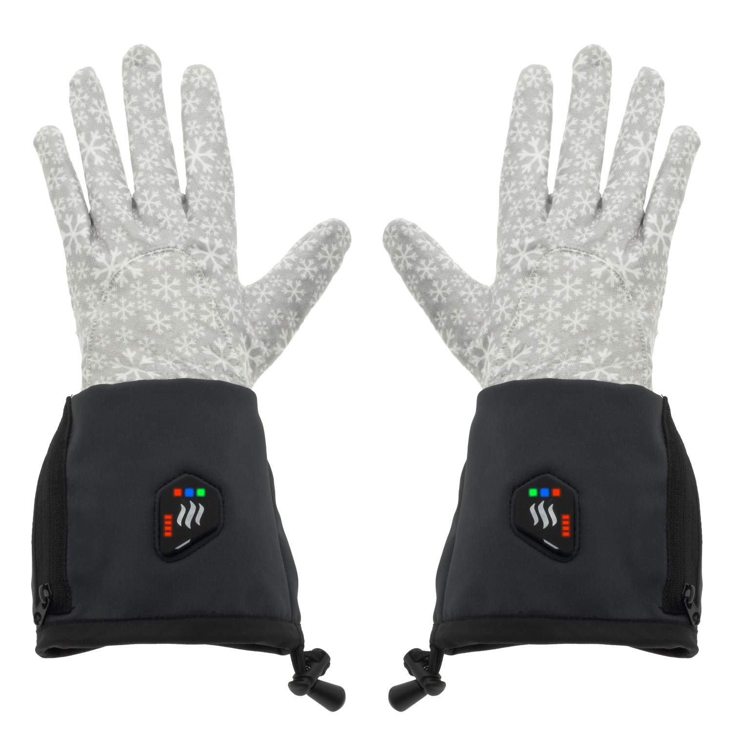 GEG Heated Universal Gloves - Rechargeable Battery-Powered Winter Gloves for Men & Women - Perfect for Skiing, Snowboarding, Hiking & Cold Weather Activities