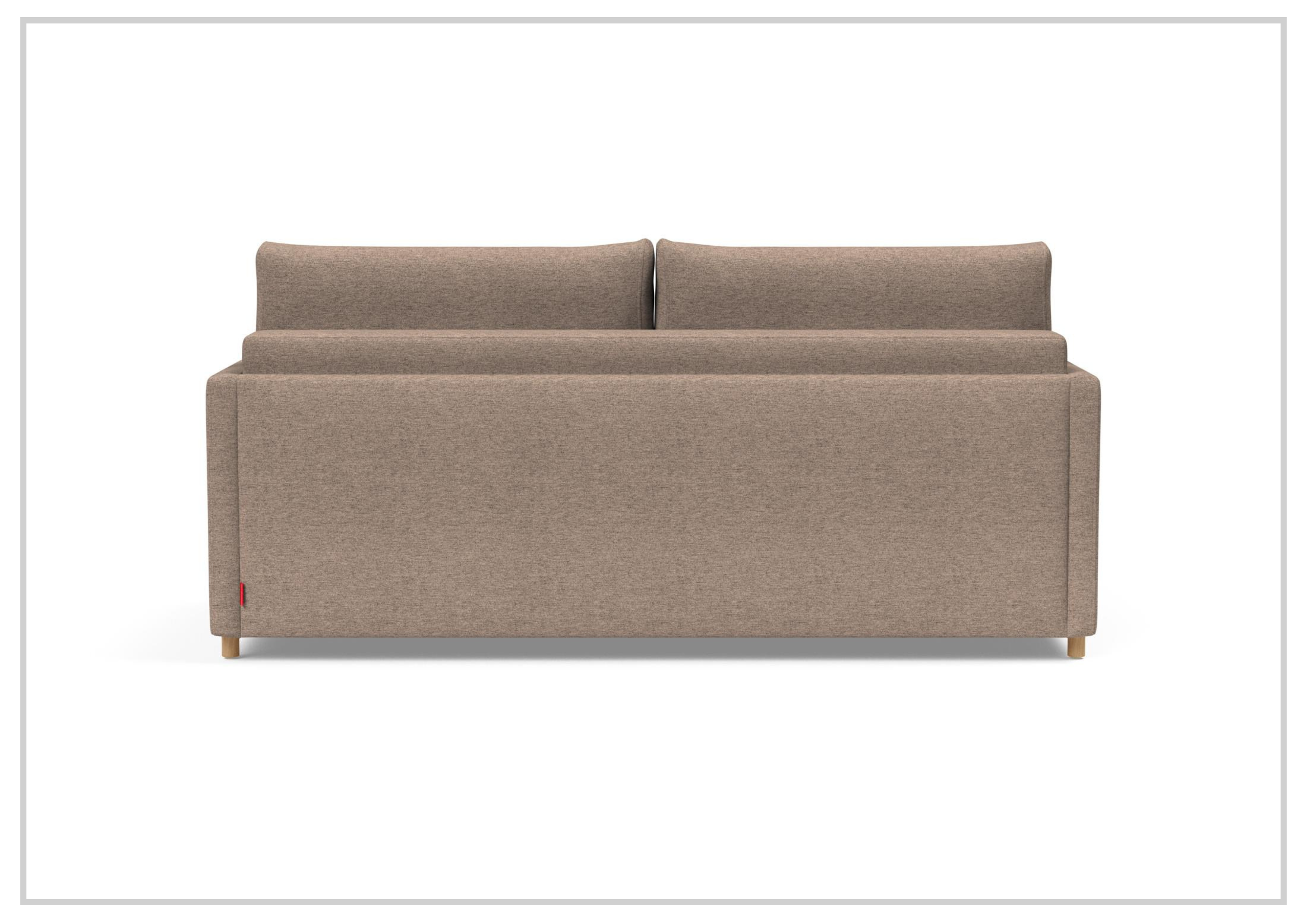 Innovation Living Neah Fabric 2-Seater King Size Sleeper Sofa Bed - Convertible Comfort for Small Spaces & Guest Rooms