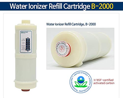 Biontech Water Ionizer Filter Replacement Set for BTM-2000 & BTM-100N Models | Alkaline Water Filter Cartridges for Home & Office Use
