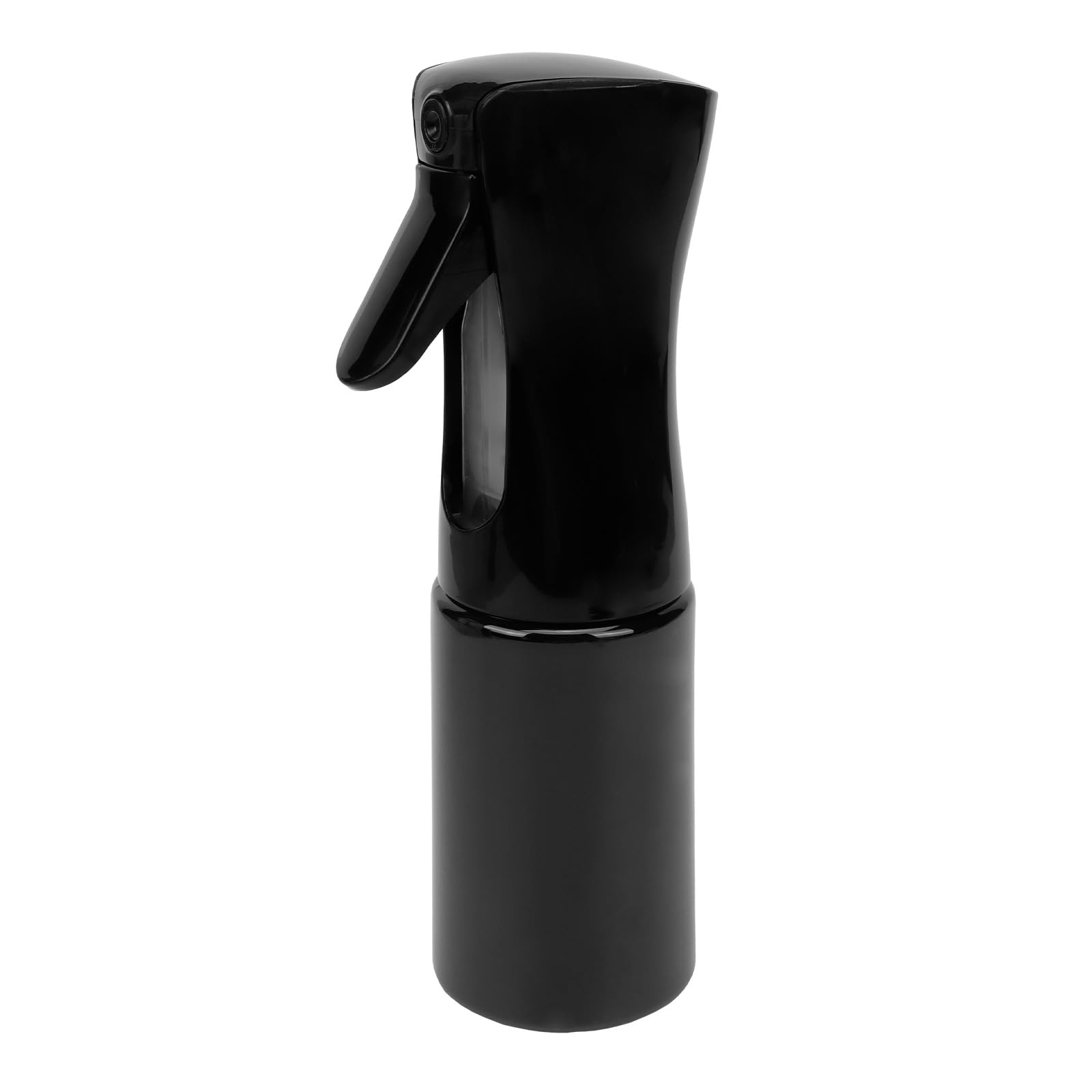 MEIPO Continuous Mist Spray Bottle - 5OZ Reusable Hair Styling & Beauty Water Sprayer for Salon, Plants, Cleaning, Aromatherapy | Perfect for Hairstyling, Plant Care, Home Cleaning & Essential Oil Diffusion (Black, 1 Pack)