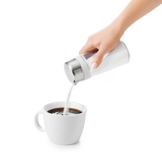 OXO Premium Glass Sugar Dispenser with Sealed Lid - Perfect for Coffee, Tea, Baking & Kitchen Countertop Organization