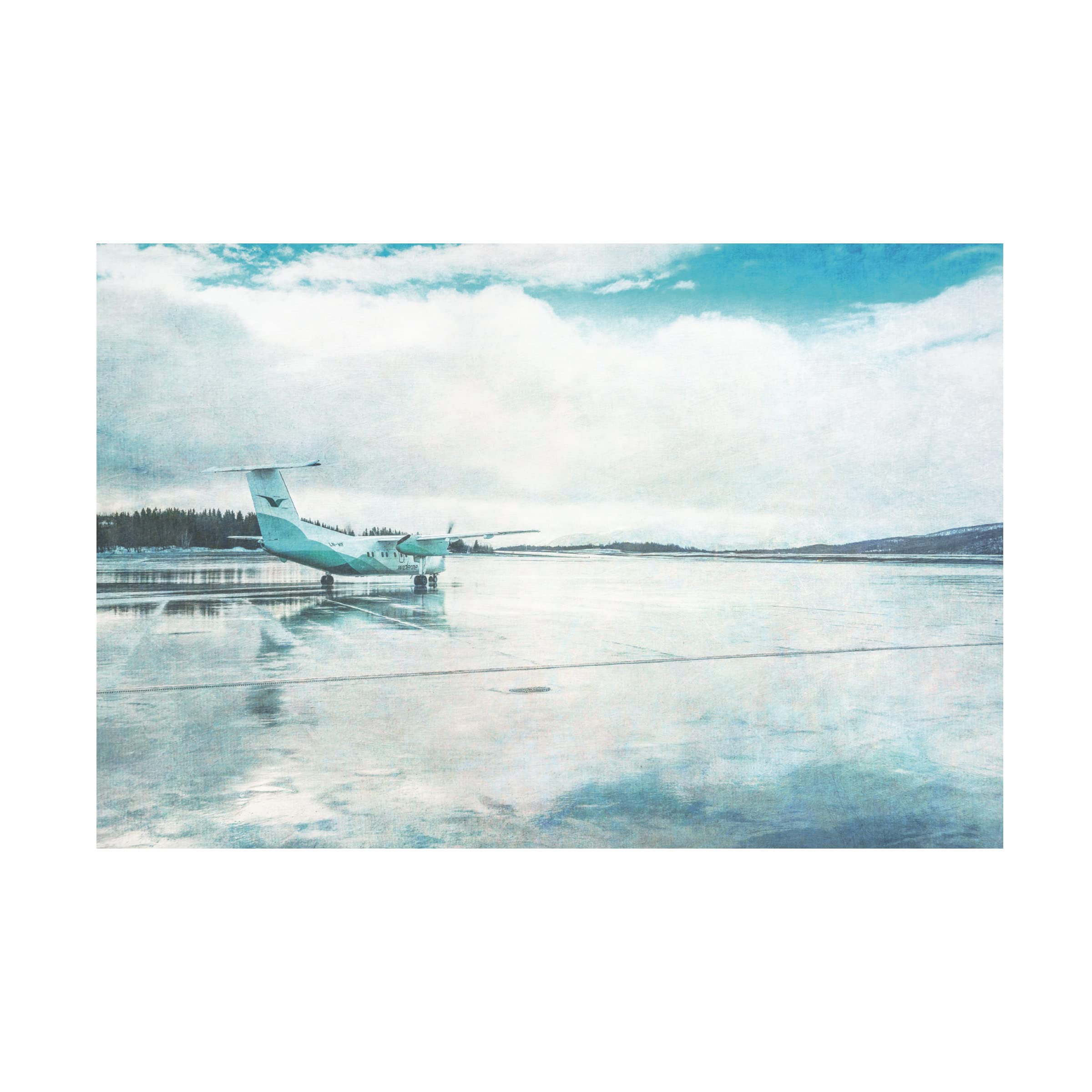 Trademark Fine Art 'Imminent Departure' Canvas Wall Art by Philippe Sainte Laudy - Modern Home Decor for Living Room, Bedroom & Office