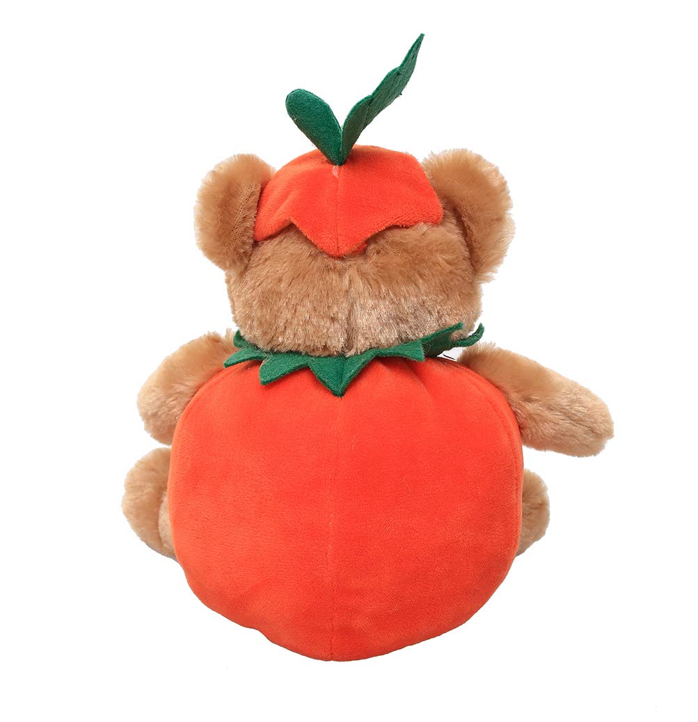 Plushland Halloween Stuffed Animal Teddy Bear in Pumpkin Costume - Soft & Cuddly 9