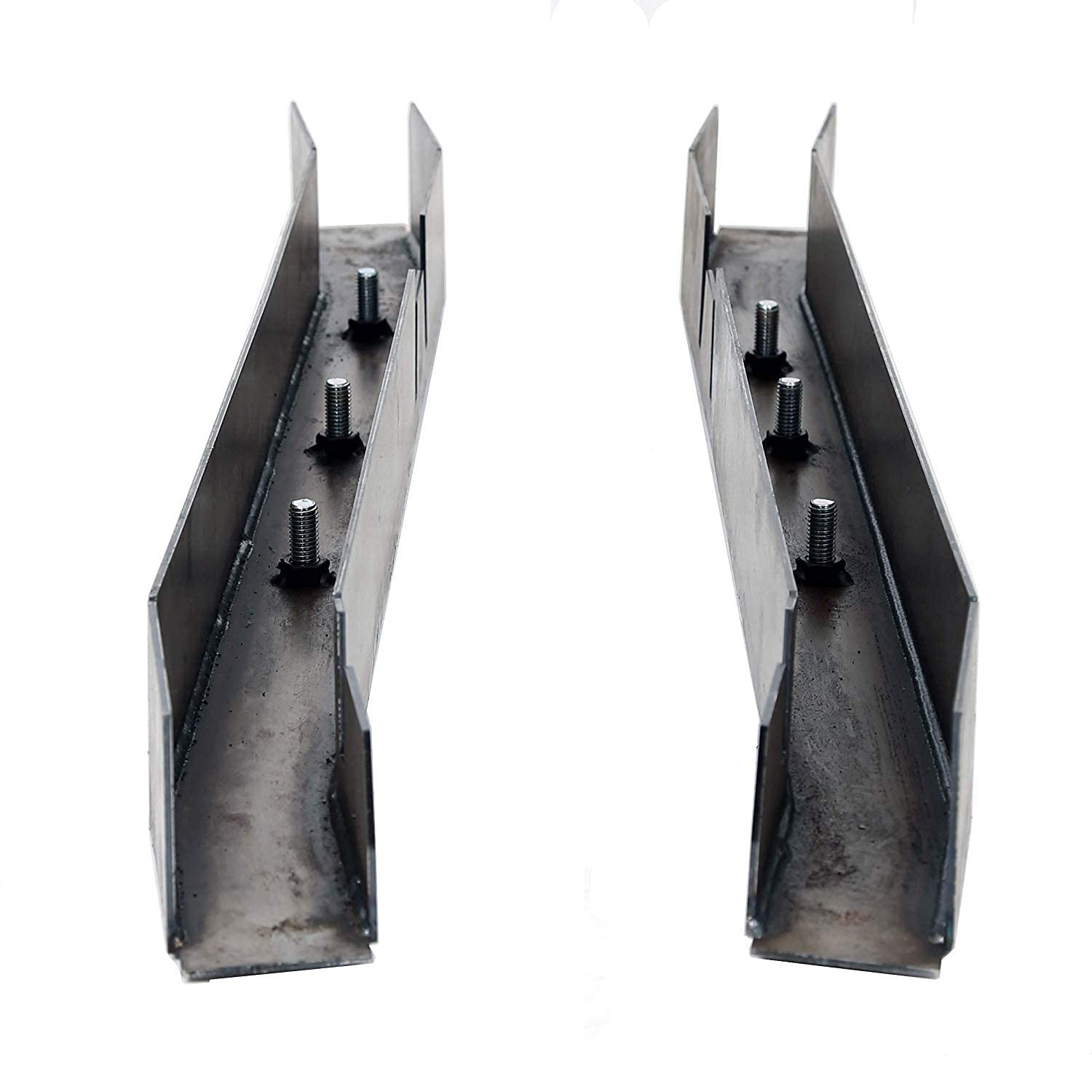 ECOTRIC Rear Trail Arm Skid Plates for 1997-2002 Jeep Wrangler TJ - Heavy Duty Frame Rust Protection & Off-Road Reinforcement (Perfect for Rock Crawling & Trail Adventures)