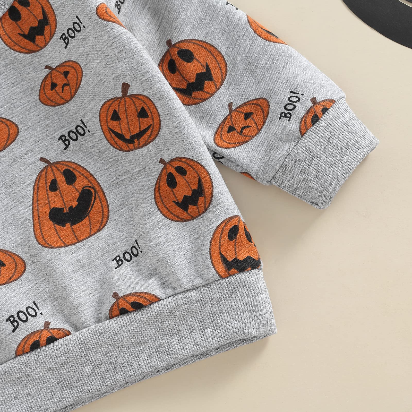 Halloween Baby Outfit Set - Pumpkin Shirts & Pants for Newborns & Toddlers | Long Sleeve Sweatshirt Costume for Boys & Girls | Perfect for Trick-or-Treating & Halloween Parties