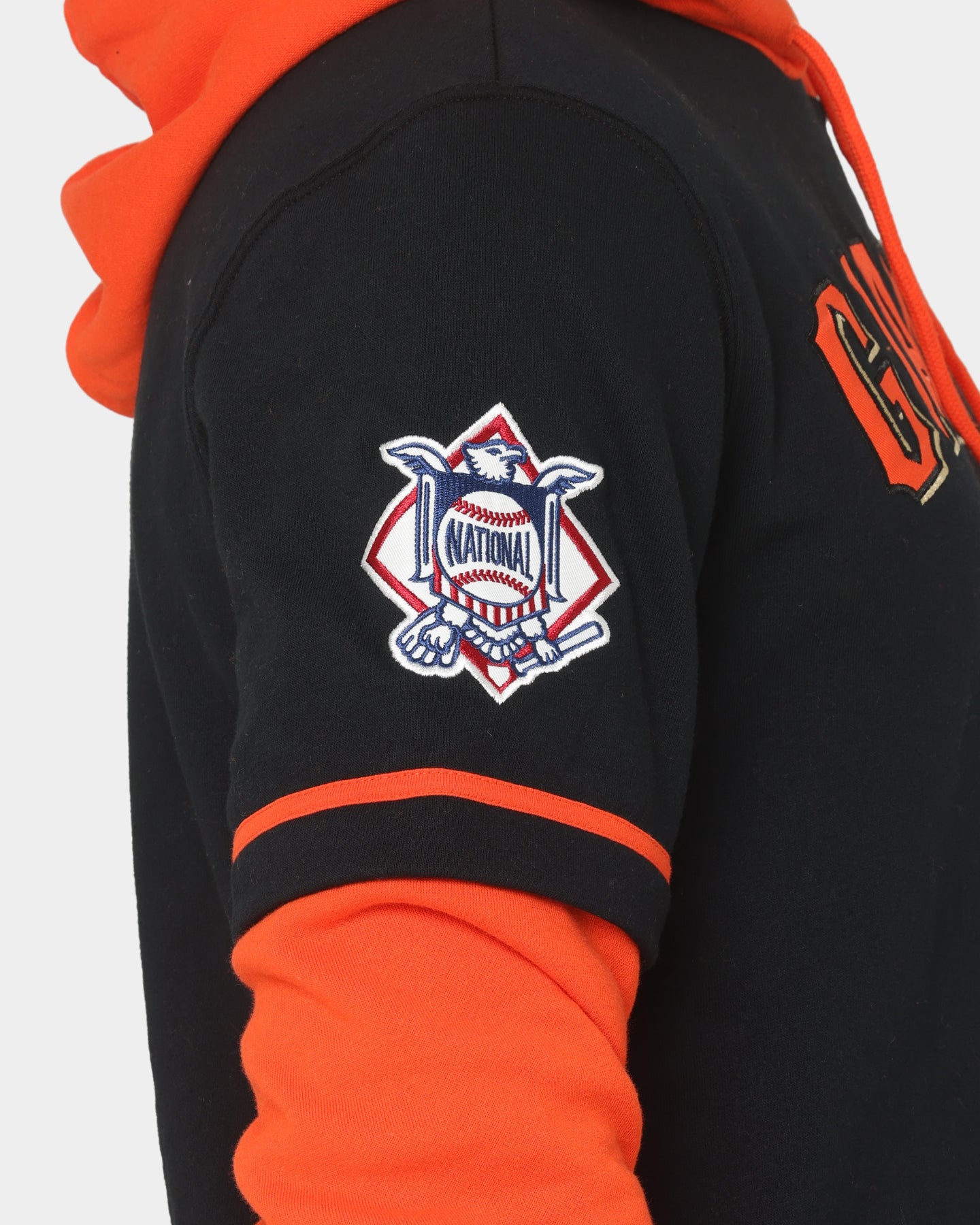47 Brand San Francisco Giants Shortstop Hoodie - Jet Black - Men's Baseball Fan Apparel for Game Day & Casual Wear