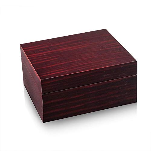 Contemporary 18-Note Musical Jewelry Box with Hi-Gloss Macassar Finish - Plays Daddy's Little Girl & Other Classic Songs - Perfect Gift for Birthdays, Anniversaries & Special Occasions