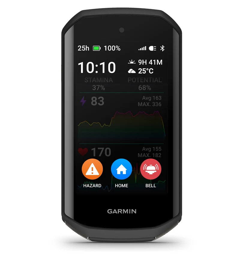 Garmin Edge 1050 GPS Bike Computer - Advanced Cycling Performance Tracker with Navigation & Training Features for Road & Mountain Biking