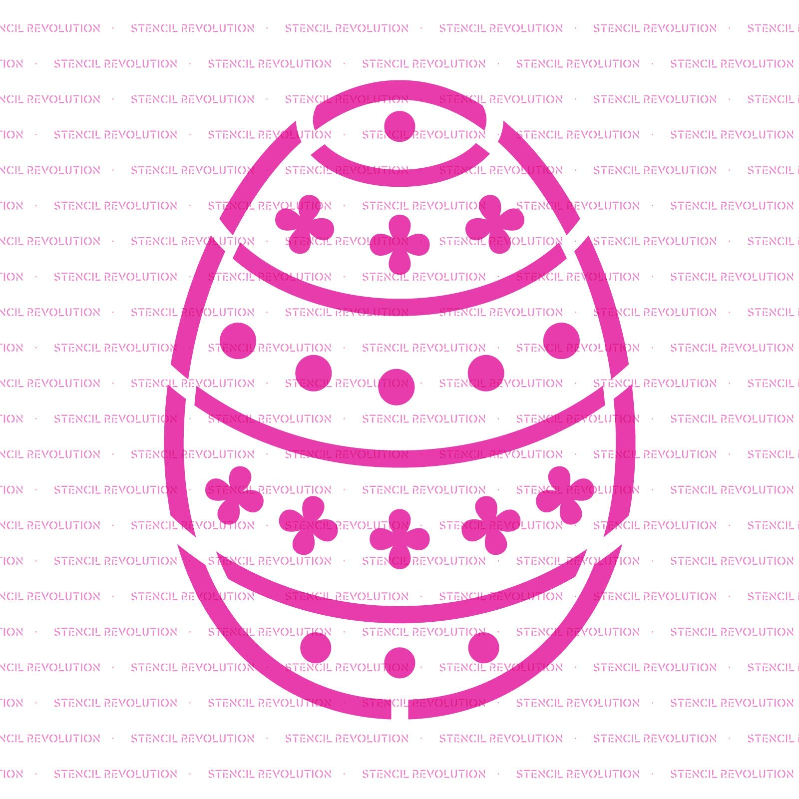 Easter Egg Cookie Stencil Set - Reusable Baking Stencils for Decorating Cookies, Cakes & Cupcakes | Perfect for Easter Baking, DIY Desserts & Holiday Party Treats