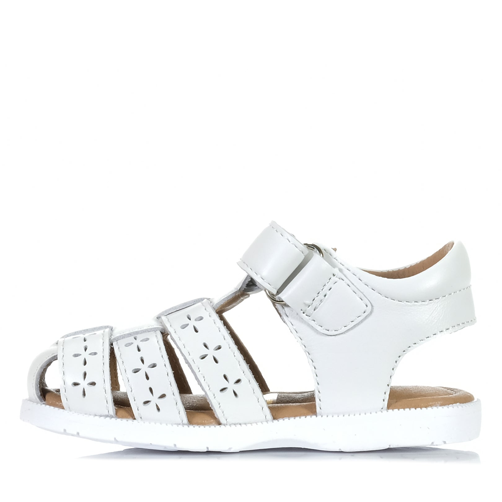 Clarks Women's Ciara White Leather Loafers - Comfortable Slip-On Shoes for Work, Office & Casual Wear