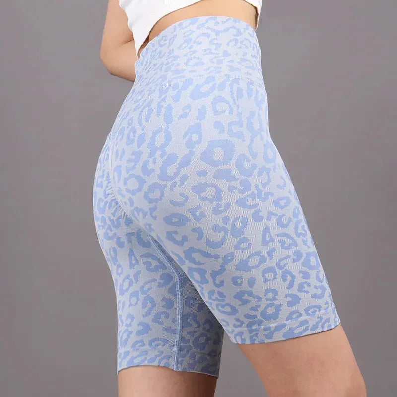 Women's High Waist Yoga Shorts - Seamless Scrunch Butt Lift Gym Leggings, Stretchy Workout Sports Tights for Running, Yoga & Fitness | Comfortable Activewear for Women