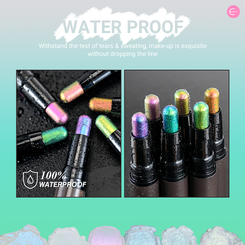 CHARMACY Dual Ended Chameleon Eyeshadow Stick - Long Lasting Creamy Eye Makeup for Day & Night - Perfect for Party, Date & Everyday Wear
