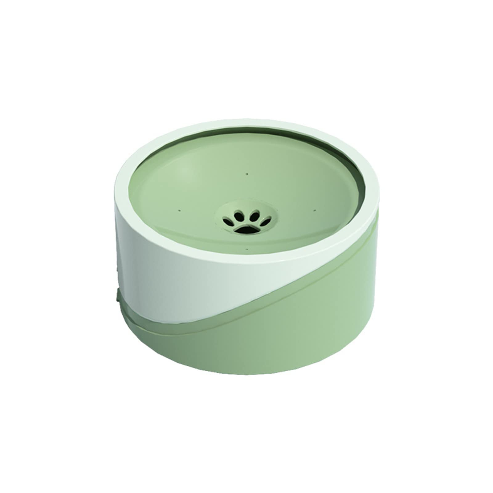 Non-Spill Dog Bowl & Slow Feeder Cat Bowl - 1L Travel Pet Water Dispenser for Dogs & Cats (Round) - Perfect for Home, Travel & Outdoor Use
