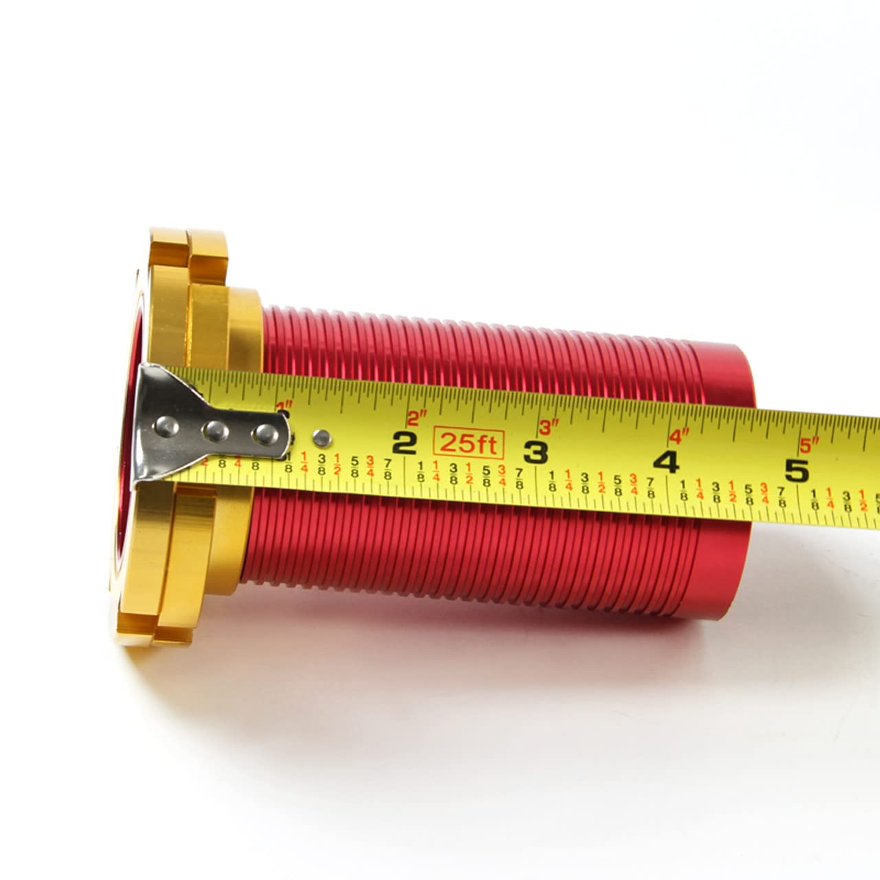 Spec-D Tuning CO-CV88-V2-TOM Red Coil Over Spring Kit with Scale - Performance Suspension Upgrade for Honda Civic, Acura Integra - Perfect for Street Racing & Track Use