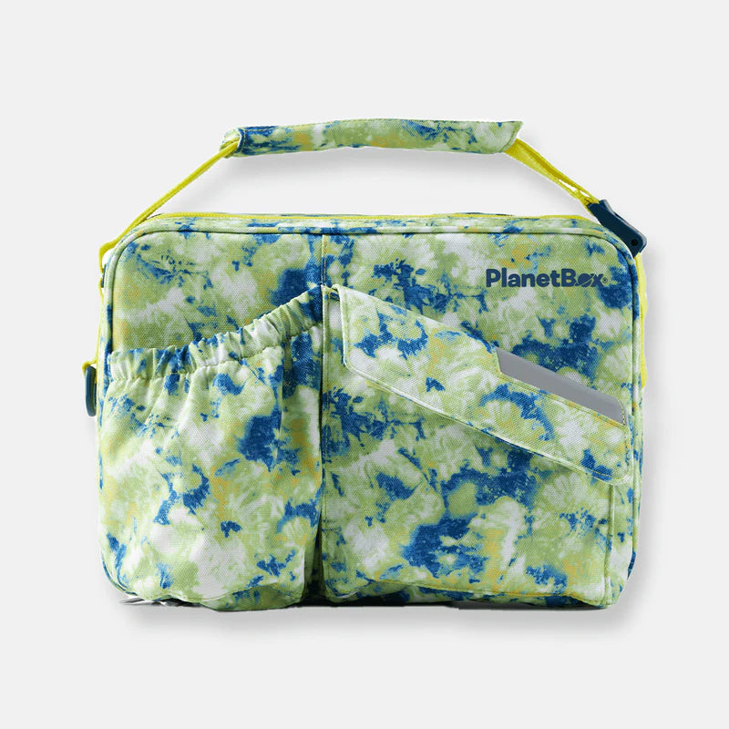 PlanetBox Insulated Lunch Bag for Kids & Adults - Reusable & Eco-Friendly Food Carrier for School, Work, Picnics & Outdoor Activities | Rover/Launch Collection