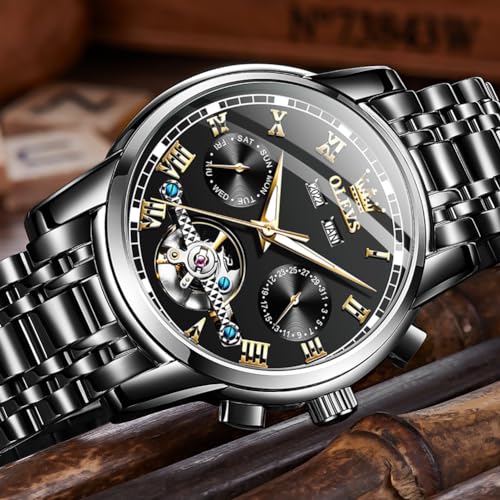 6607-black Strap With Black Face