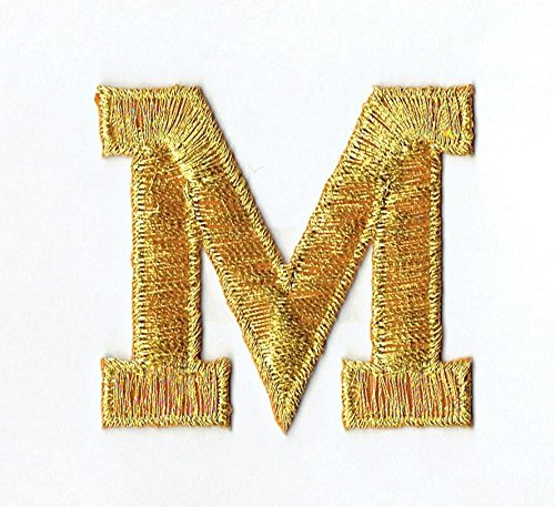Gold Letter M