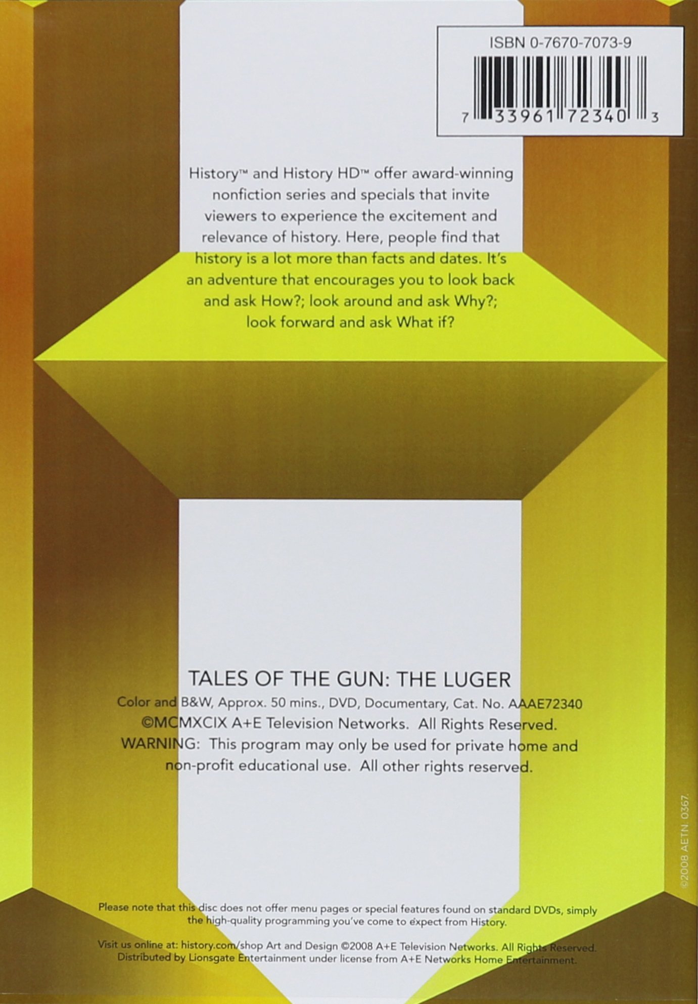 Tales of the Gun: Luger Pistol - Historical Firearms Documentary | Collectible Guns & Military History | Perfect for Gun Enthusiasts & History Buffs