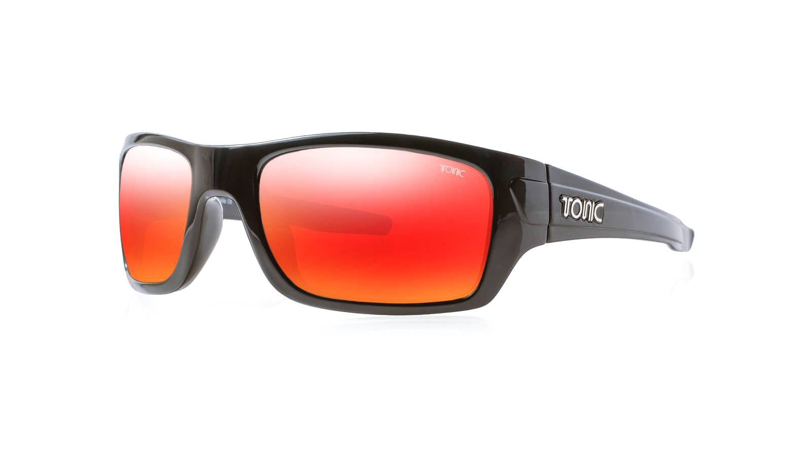 TONIC Trakker Polarized Mirror Sunglasses - UV Protection, Lightweight & Durable for Outdoor Sports, Driving & Everyday Use