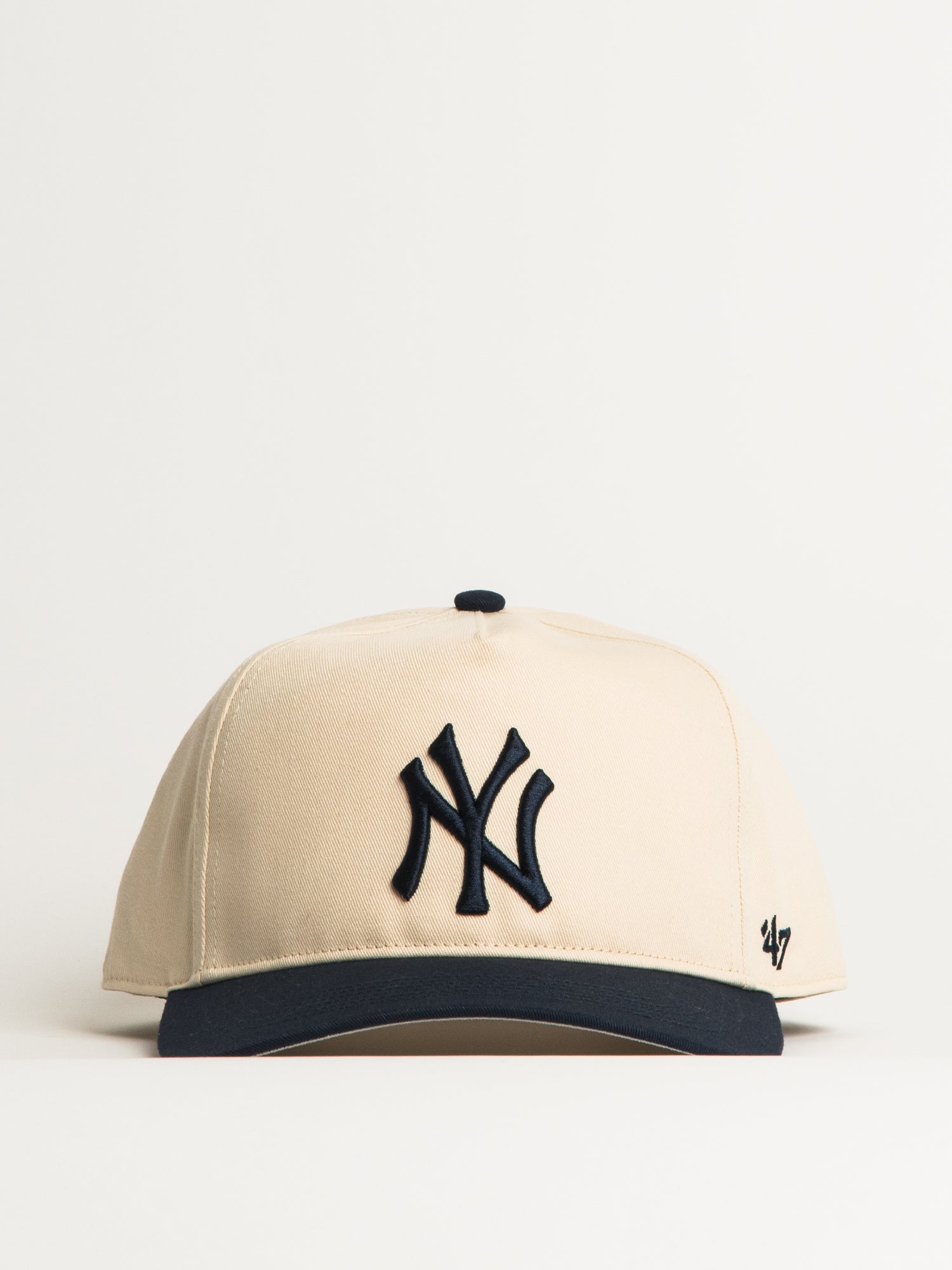 47 MLB New York Yankees 2-Tone Adjustable Hitch Trucker Hat - Perfect for Baseball Games, Outdoor Activities & Casual Wear