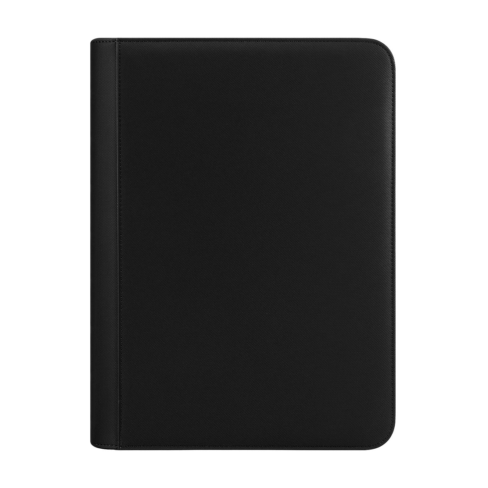 PAKESI Trading Cards Album - 20 Premium 9-Pocket Pages Holds 360 Cards | Black Collector Binder for Pokemon, MTG, Yu-Gi-Oh & Sports Cards | Perfect for Organizing, Trading & Displaying Valuable Collections