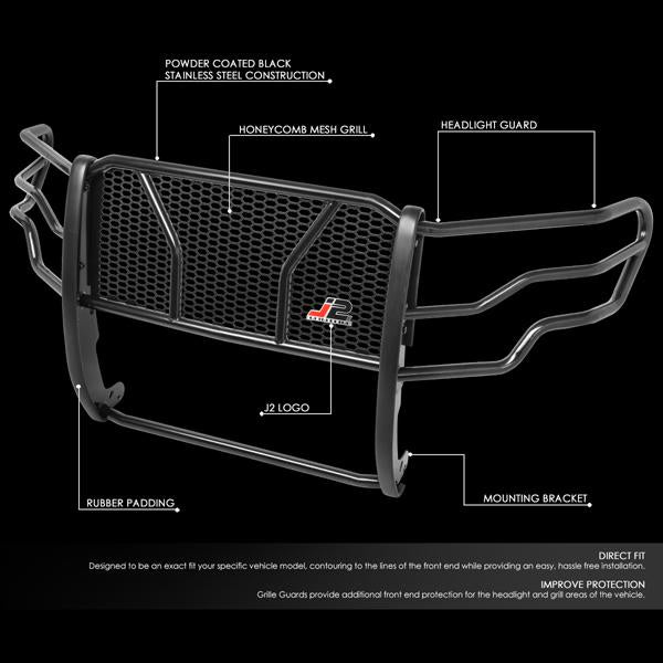 09-14 Ford F150 Heavy Duty Brush Grille Guard with Honeycomb Mesh - Off-Road Protection & Truck Accessories for Adventure & Work