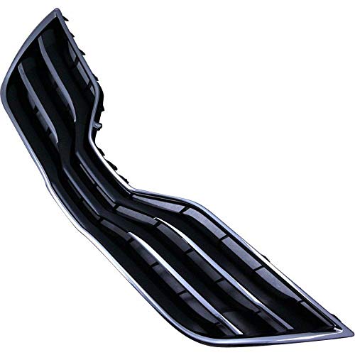 2010-2011 Toyota Camry Chrome Grille with Black Insert - Durable Plastic Replacement Grille for Enhanced Style & Protection | Perfect for Car Upgrades, Customization, and Front End Protection