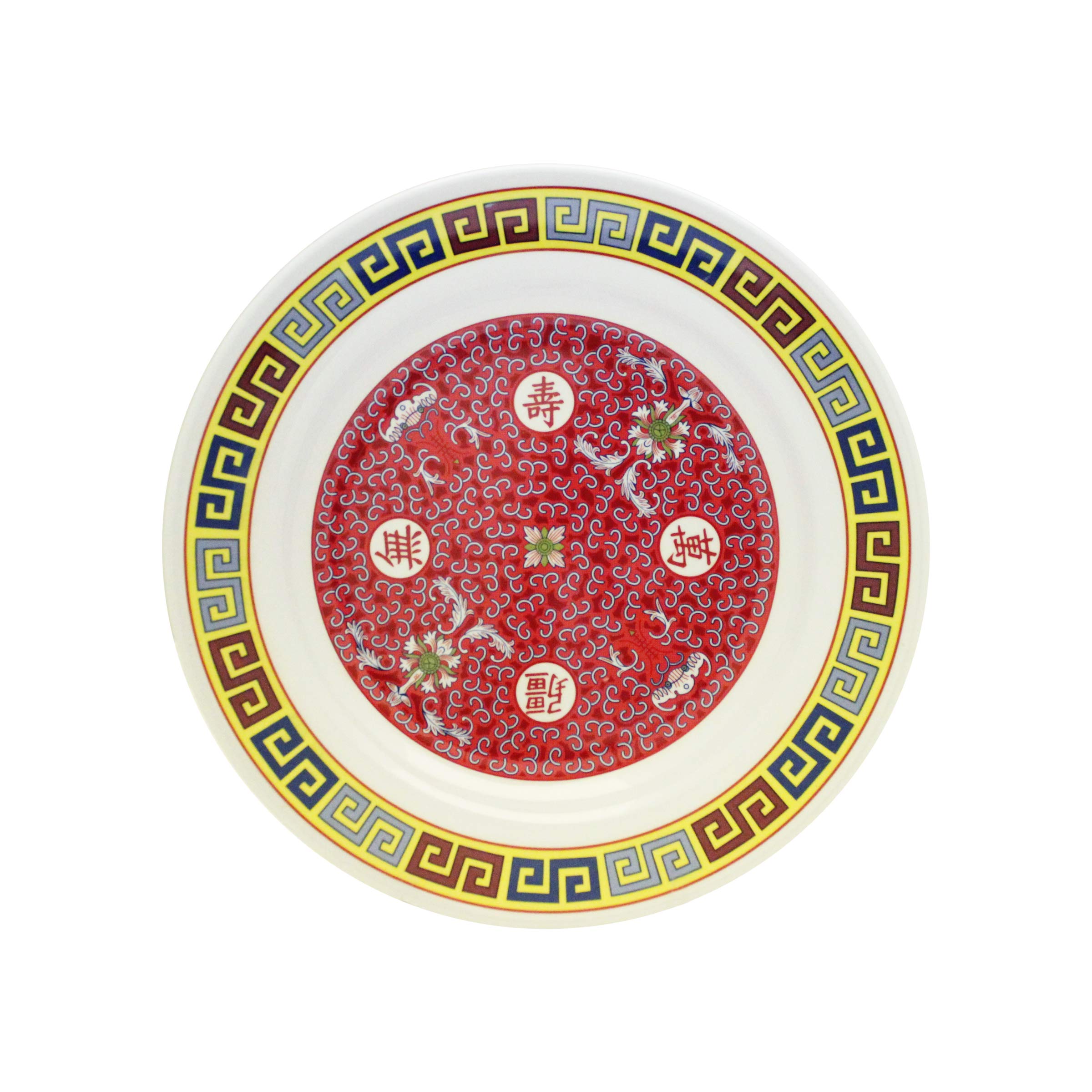 Melamine Dinnerware Set - 7 oz Soup Bowl (7 7/8 Inch) - Durable & Shatterproof - Pack of 12 - Perfect for Restaurants, Picnics & Outdoor Dining