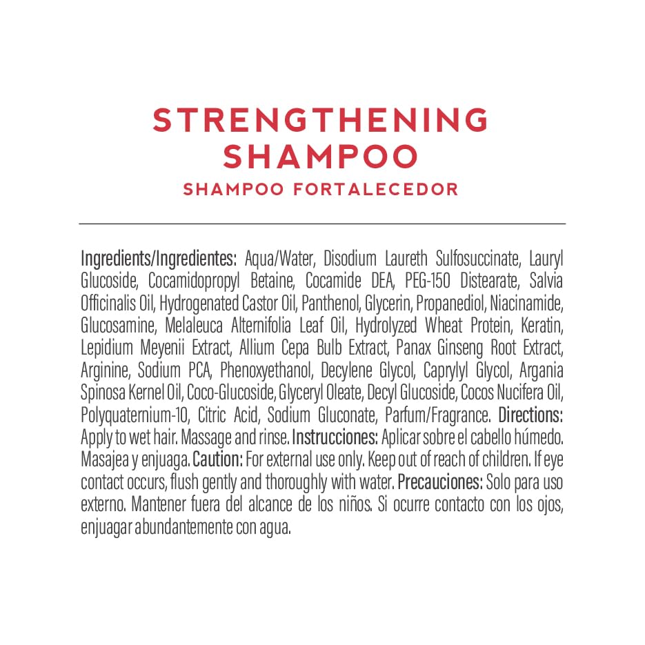 Machē Strengthening Shampoo for Hair Growth & Repair - Volumizing & Nourishing Formula for Thicker, Healthier Hair - Perfect for Daily Use, Damaged Hair Care & Salon-Quality Results at Home