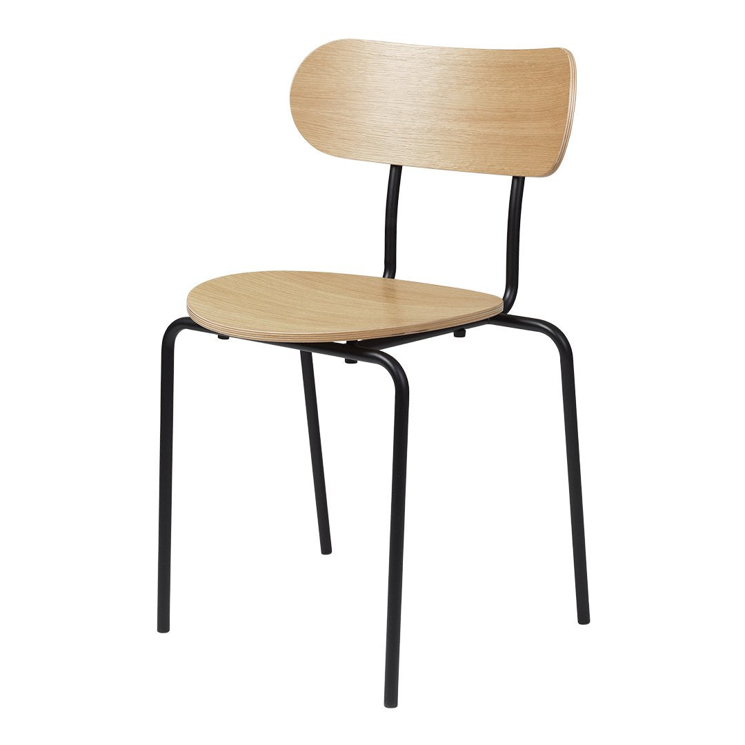 Modern Coco Dining Chair - Stackable Wooden Chair for Kitchen, Dining Room & Outdoor Use - Comfortable & Space-Saving Design