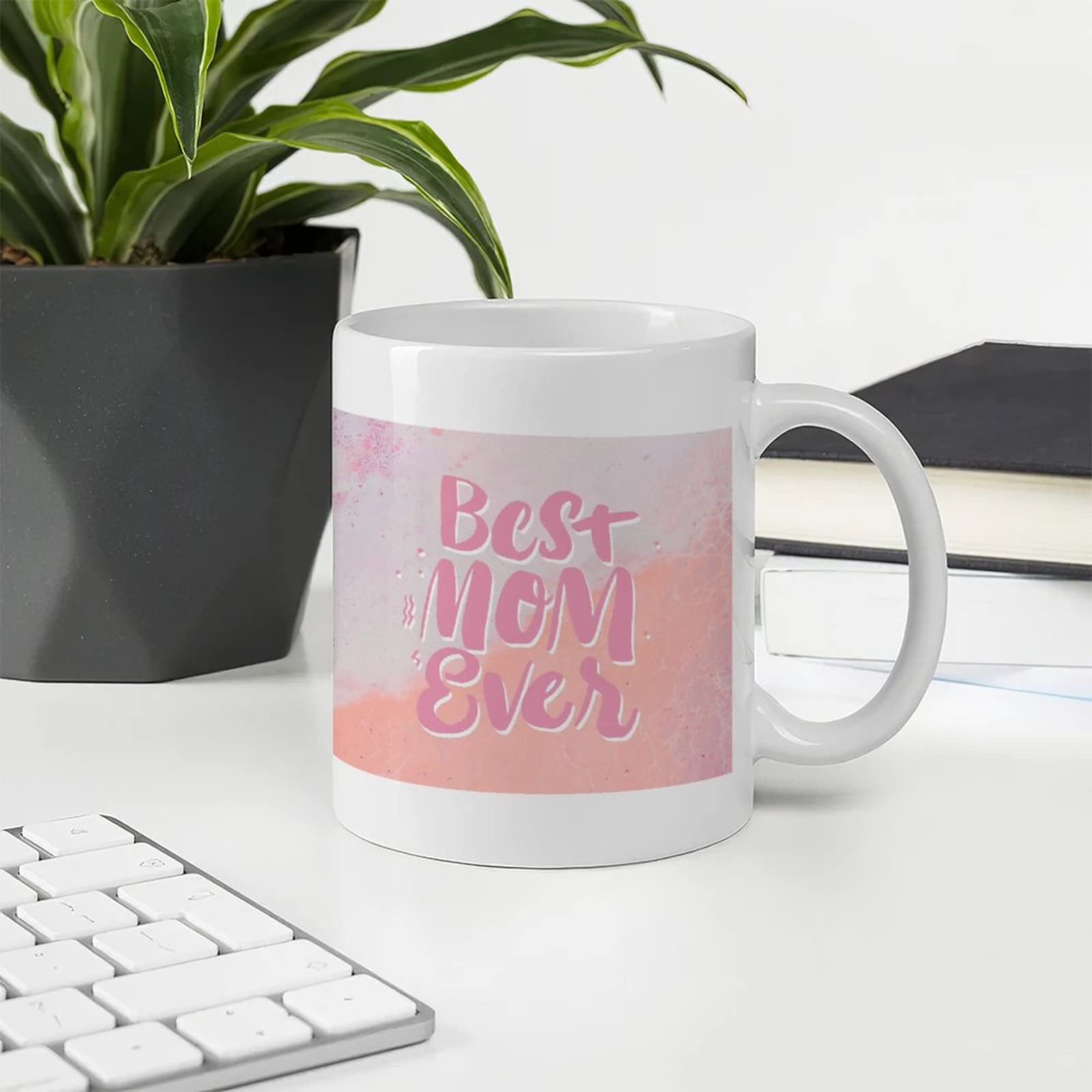 11oz Ceramic Coffee Mug - Happy Mother's Day Gift for New Moms, Inspirational Tea Cup with Glossy Finish | Perfect for Coffee Lovers, Office Use & Cozy Home Brewing