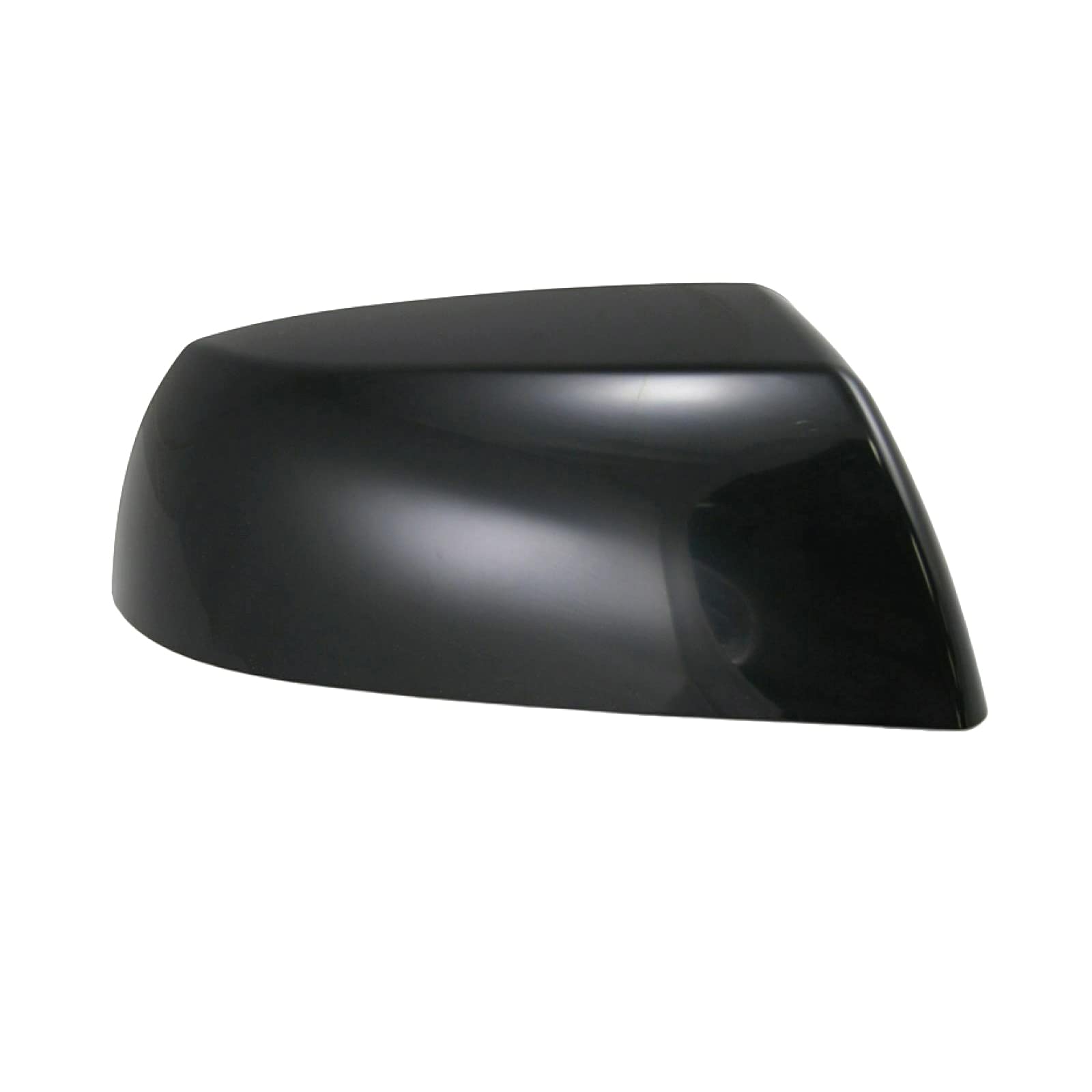 Smooth Black Mirror Cap Replacement for Toyota Sequoia 2008-2013 & Tundra 2007-2013 - Right Passenger Side Paint-Matched Truck Accessory (Part# MCA08462 1AMRC00002) | Durable Exterior Upgrade for Enhanced Style & Protection