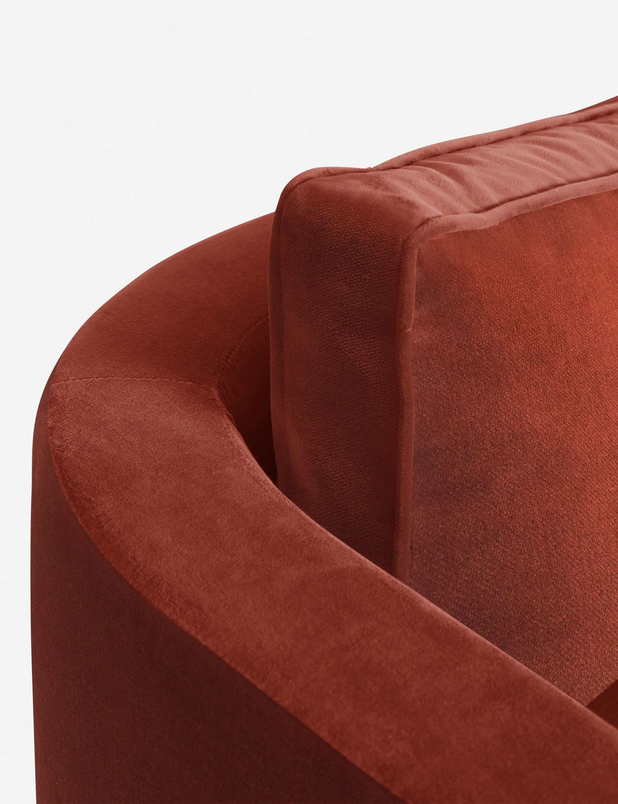 Belton Sofa by Ginny Macdonald - Modern Mid-Century Sofa for Living Room, Lounge & Office - Comfortable Upholstered Couch with Wooden Legs